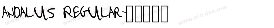 Andalus Regular字体转换